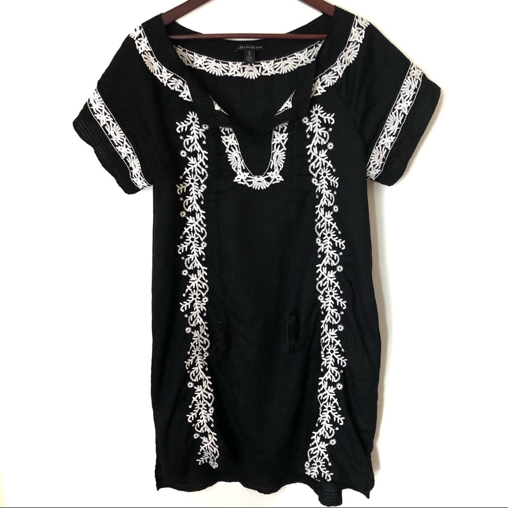 A Pea in the Pod Embroidered Swim Cover Up